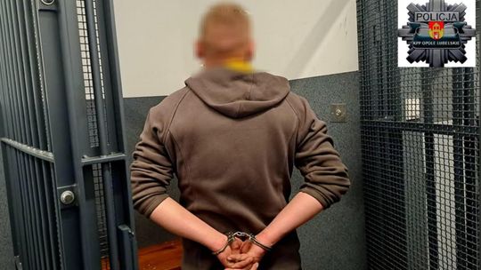 33-letni mężczyzna zatrzymany przez policję w związku z posiadaniem narkotyków i jazdą pod ich wpływem.