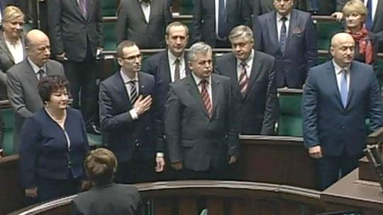 Nasi nowi posłowie już zaprzysiężeni