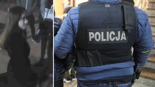 Nastolatka na kolanach przed szkołą, po chwili dostaje cios w głowę. Nagranie zobaczyła matka dziewczyny