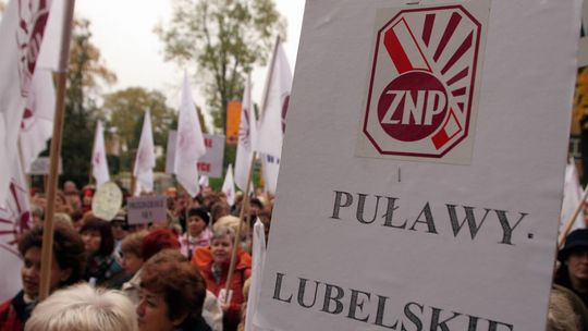Nauczyciele dziś świętują. Na smutno. Będzie protest w Lublinie