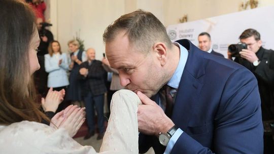 Nawrocki w Lublinie o wyższych stypendiach i przemyśle pogardy