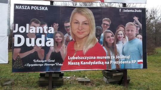 Nazywa się Duda i chce zostać prezydentem Polski. Ale to nie Andrzej tylko Jolanta, kandydatka z Chełma