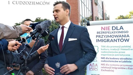 "Nie będę ściągać imigrantów" - obiecuje kandydat na prezydenta Lublina