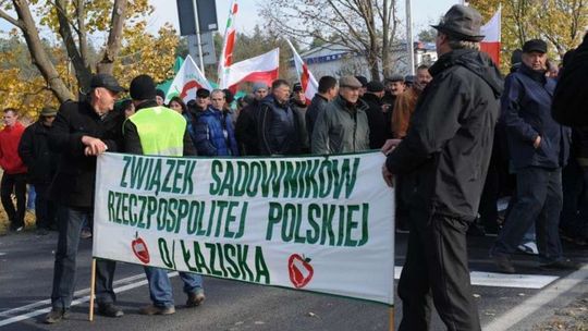 Nie będzie blokady drogi krajowej nr 19. Sadownicy zrezygnowali z protestu