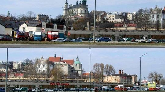 Nie będzie dużej wycinki drzew na Błoniach. Tak się zmieni Targ pod Zamkiem (wizualizacje)