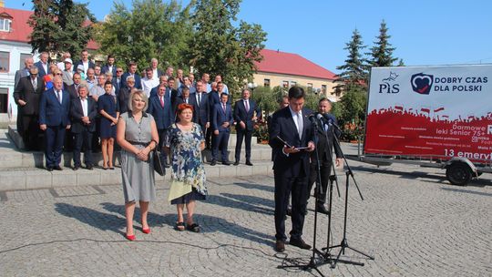 "Nie będziemy się skupiać tylko na samym mieście Lublin, tak jak było to wcześniej". PiS rozpoczął kampanię w Białej Podlaskiej