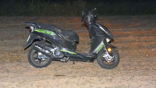 Nie był za szybki, tylko zbyt pijany. Daleko na tym skuterze nie uciekł