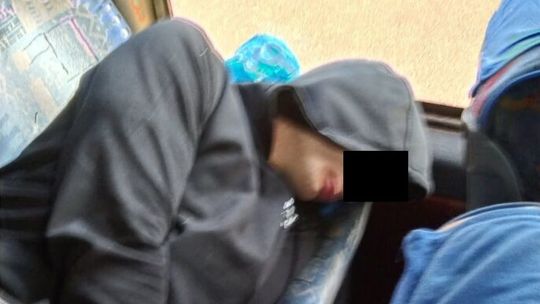 Nie czmychnął, bo wódka go trzymała