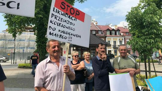 Nie dla torów szybkich kolei. Ludzie wyjdą na ulice przeciwko planom CPK