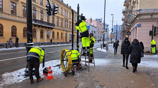Nie działa sygnalizacja świetlna na dwóch skrzyżowaniach w centrum Lublina