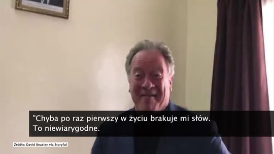 "Nie mogę w to uwierzyć". Szef Światowego Programu Żywnościowego po otrzymaniu Pokojowego Nobla