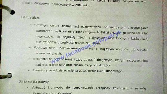 "Nie stosować pouczeń". Komendant kazał tylko wlepiać mandaty i wnioski do sądu