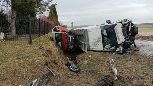 Nie ustąpił pierwszeństwa. Trzy osoby w szpitalu