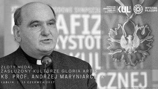 Nie żyje ks. prof. Andrzej Maryniarczyk z KUL