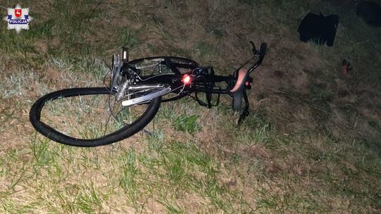 Nie żyje rowerzysta potrącony koło Łukowa