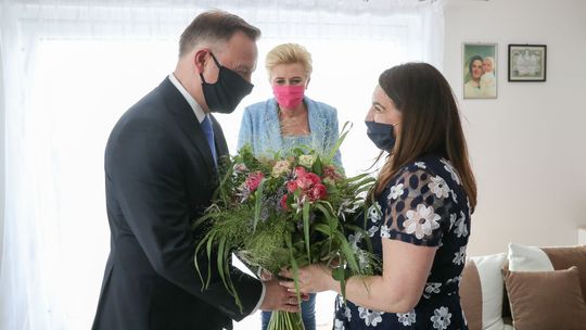 Niebezpieczne lądowanie samolotu z prezydentem Dudą w Lublinie