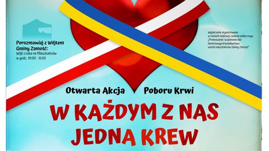 Niecodzienna akcja pod Zamościem. Oddaj krew, wyjdziesz z kwiatkiem