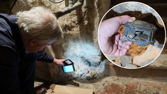 Niecodzienne znalezisko w piwnicy kamienicy na Starym Mieście w Lublinie [zdjęcia]