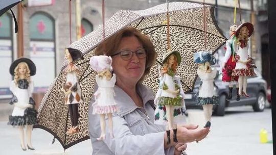 Niedziela na Jarmarku Jagiellońskim w Lublinie. Pogoda nie odstraszyła chętnych