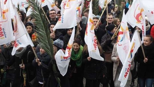 Niedziela Palmowa w Lublinie: Procesje przeszły przez miasto