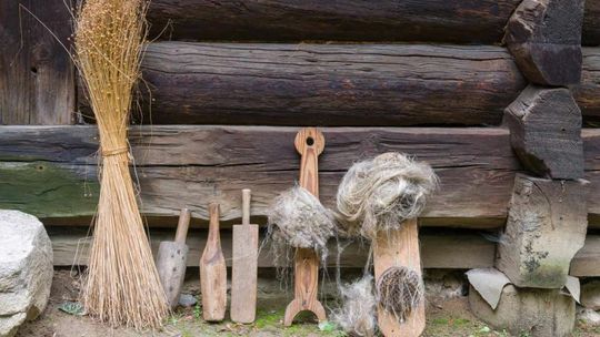 Niedziela z lnem w Skansenie