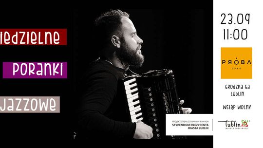 Niedzielne poranki jazzowe - koncert Marka Tarnowskiego