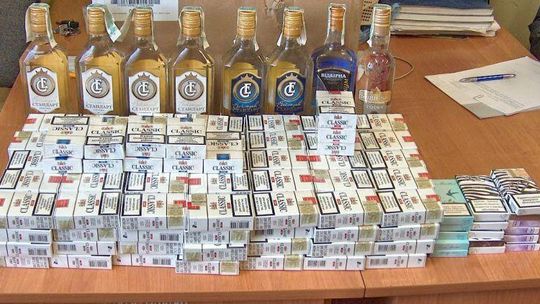 Nieledew: 24-latek wpadł z kontrabandą