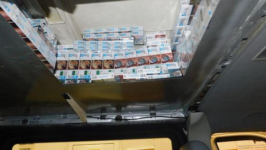 Nielegalne papierosy zatrzymane na granicy. To największy przemyt w woj. lubelskim od początku roku