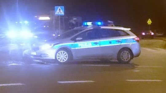 Nielegalne wyścigi samochodowe pod Puławami