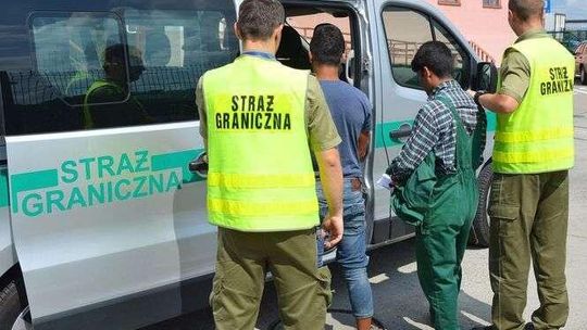 Nielegalni imigranci wpadli na granicy. Przez Polskę chcieli się dostać do Niemiec