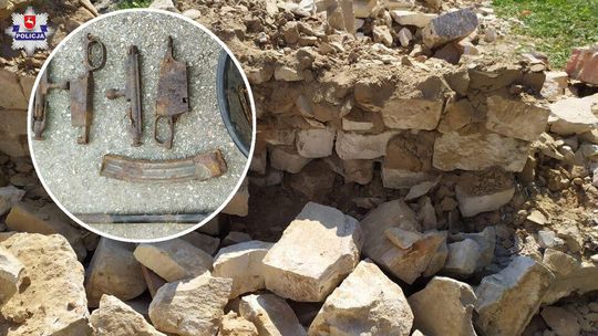 Niespodzianka zamurowana w ścianie domu