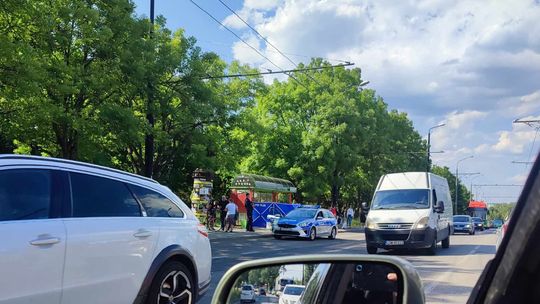 Nieszczęście na przystanku