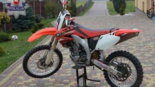 Nieszczęśliwy finał przejażdżki crossem