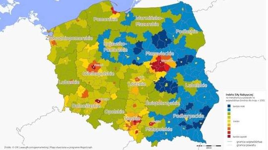 Niewiele w portfelach mieszkańców woj. lubelskiego. Mało miejsc gdzie jest gorzej