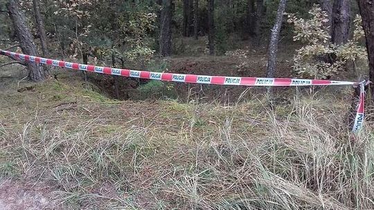 Niewybuch w lesie. Pocisk znalazła grzybiarka