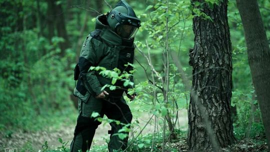 Niezidentyfikowany obiekt wojskowy w Zamościu koło Bydgoszczy. Służby w pogotowiu