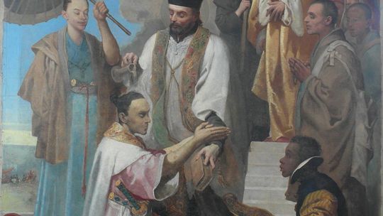 Niezwykłe odkrycie w Krasnymstawie. Samuraj chował się za ołtarzem