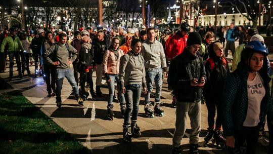Nightskating 2019 Lublin. Rolkarze rozpoczęli sezon [zdjęcia]