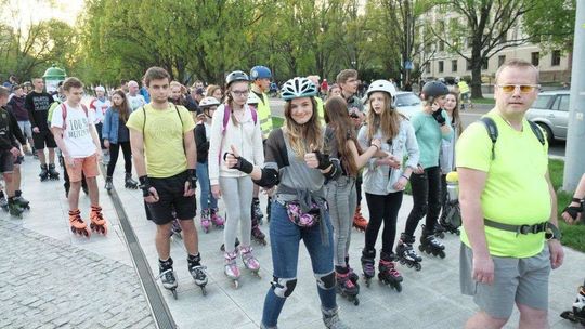 Nightskating Lublin 2018. Rolkarze przejechali przez miasto