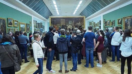 Noc Muzeów w Lublinie. Atrakcji nie zabrakło. Zwiedzających było wielu