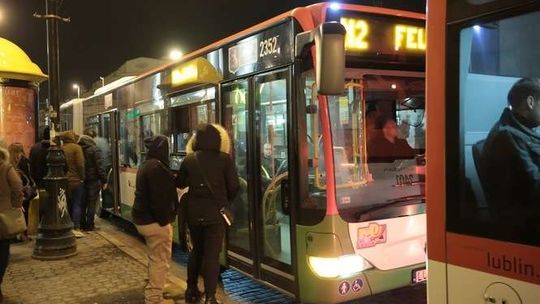 Nocna komunikacja w Lublinie: Więcej kursów