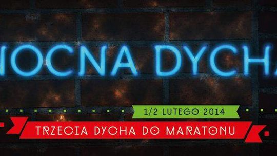 Nocne bieganie po Lublinie już w sobotę