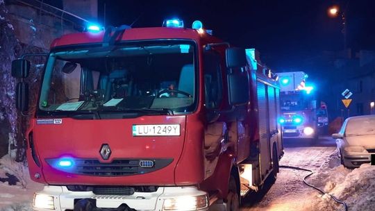 Nocny pożar w Lublinie. Zginęła matka i jej syn