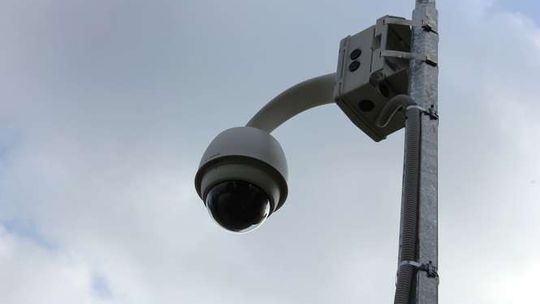Nowa kamera na Czubach koło sklepu monopolowego