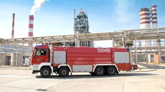 Nowa maszyna strażaków z Azotów