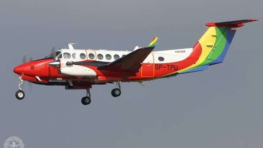 Nowa "Papuga" lata nad lotniskiem w Świdniku 