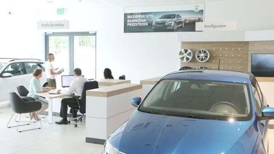 Nowa superb, w nowym salonie Škoda Żagiel Auto