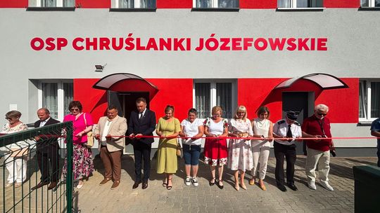 Nowa świetlica otwarta. Mieszkańcy Chruślanek Józefowskich mają miejsce do spotkań