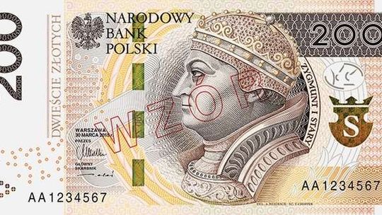 Nowe 200 zł od dziś w obiegu