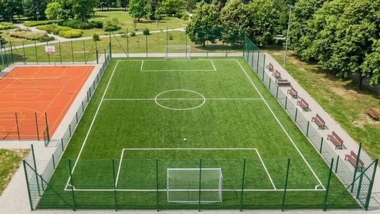 wizualizacja nowych boisk w Kazimierzu